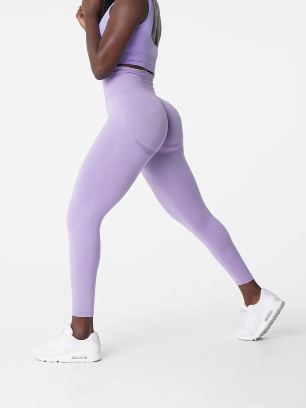 NVGTN Large Lilac Curve Seamless Leggings - New with tags - 50% off Retail